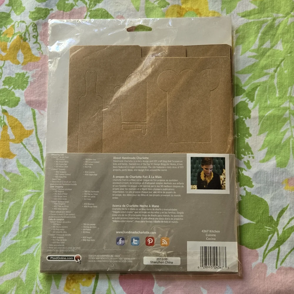 Cardboard Stencils For Play Kitchen